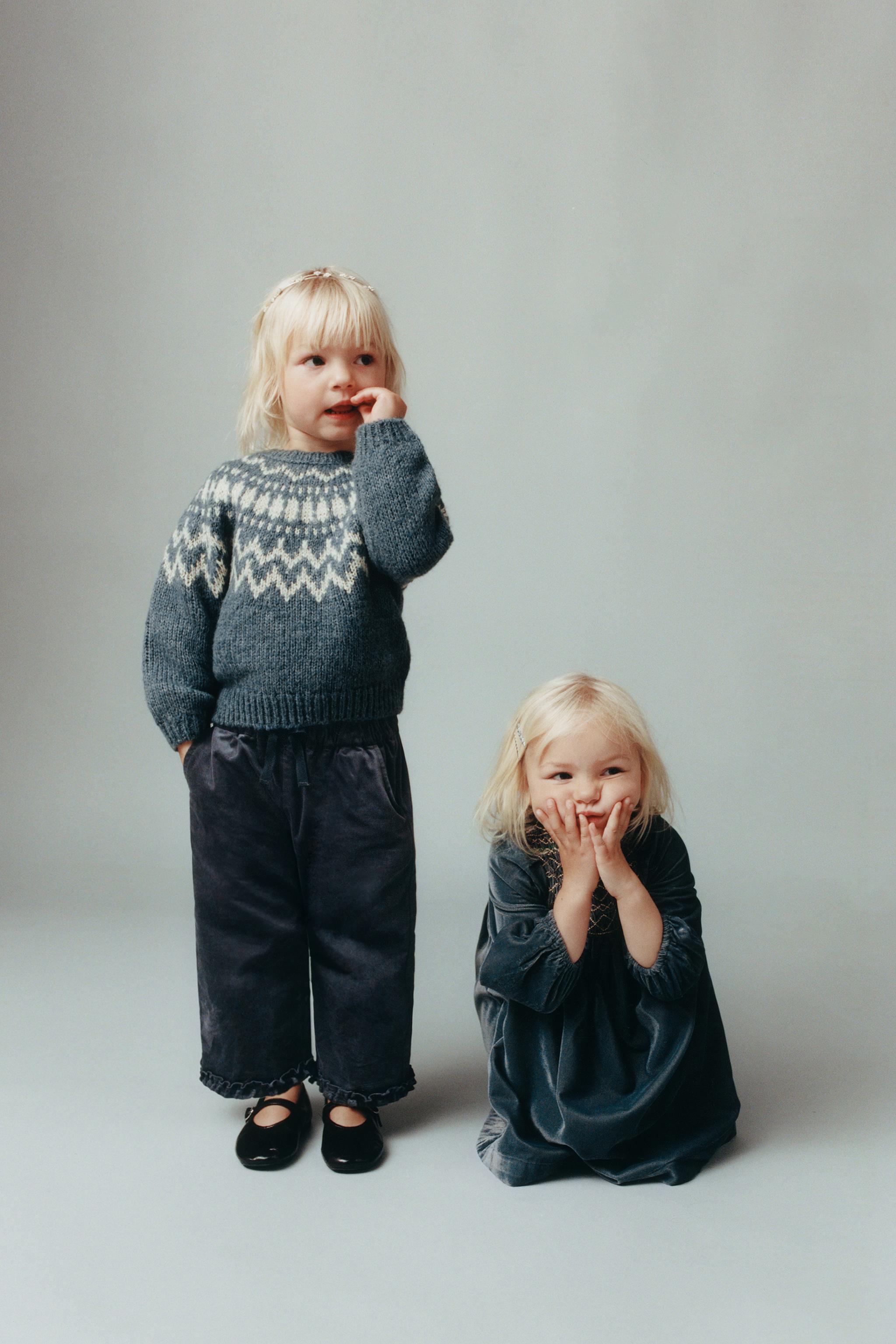 SPARKLY JACQUARD KNIT JUMPER